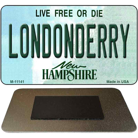 Londonderry New Hampshire State License Plate Tag Magnet M-11141