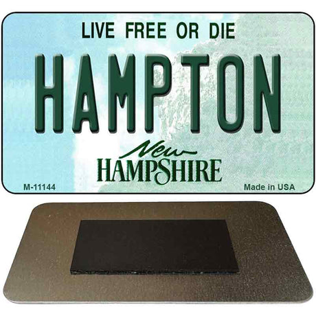 Hampton New Hampshire State License Plate Tag Magnet M-11144