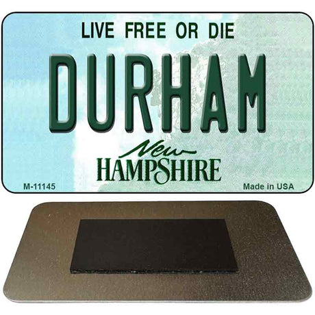 Durham New Hampshire State License Plate Tag Magnet M-11145