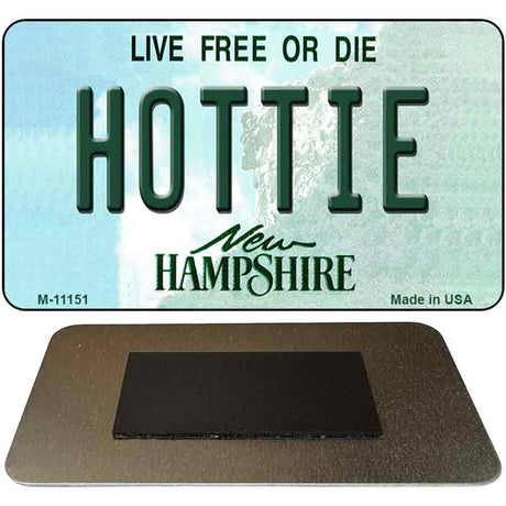 Hottie New Hampshire State License Plate Tag Magnet M-11151