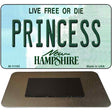 Princess New Hampshire State License Plate Tag Magnet M-11165