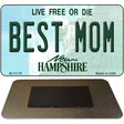 Best Mom New Hampshire State License Plate Tag Magnet M-11176