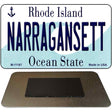 Narragansett Rhode Island State License Plate Tag Novelty Magnet M-11187