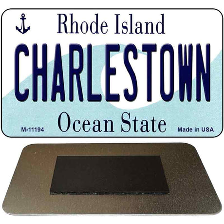 Charlestown Rhode Island State License Plate Tag Novelty Magnet M-11194