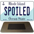 Spoiled Rhode Island State License Plate Tag Novelty Magnet M-11204