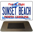 Sunset Beach North Carolina State Novelty Magnet M-11247