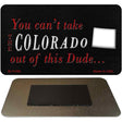 Colorado Dude Magnet Novelty Metal M-11260