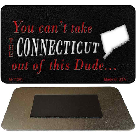 Connecticut Dude Magnet Novelty Metal M-11261