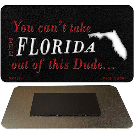 Florida Dude Magnet Novelty Metal M-11263