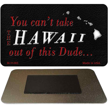 Hawaii Dude Magnet Novelty Metal M-11265