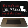 Louisiana Dude Magnet Novelty Metal M-11272