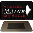 Maine Dude Magnet Novelty Metal M-11273