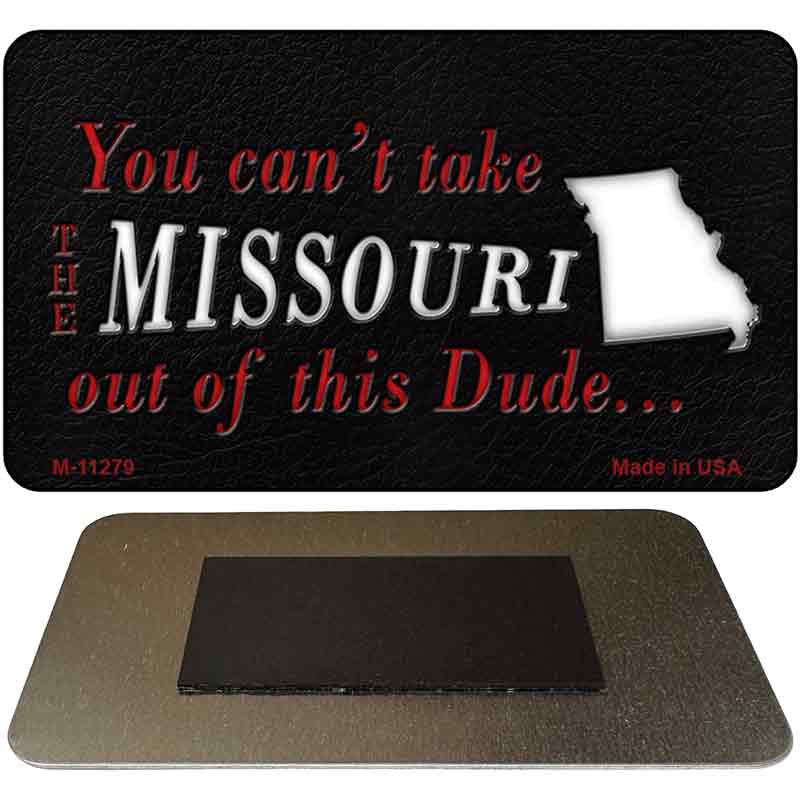 Missouri Dude Magnet Novelty Metal M-11279