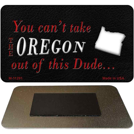 Oregon Dude Magnet Novelty Metal M-11291