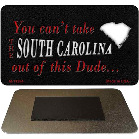 South Carolina Dude Magnet Novelty Metal M-11294