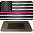 American Flag Pink Stripe Novelty Metal Magnet M-11312