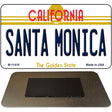 Santa Monica California Novelty Metal Magnet M-11419