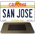 San Jose California Novelty Metal Magnet M-11420