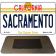 Sacramento California Novelty Metal Magnet M-11422