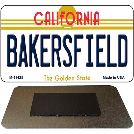 Bakersfield California Novelty Metal Magnet M-11425