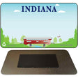 Indiana Recycle Novelty Metal Magnet M-11522