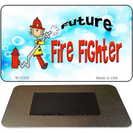 Future Fire Fighter Novelty Metal Magnet M-11539