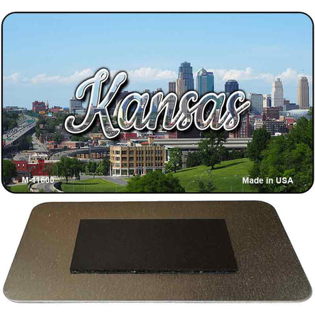 Kansas Downtown Skyline Magnet M-11600