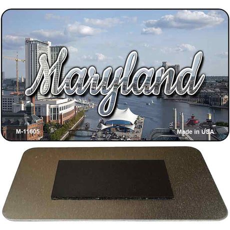 Maryland River Skyline Magnet M-11605