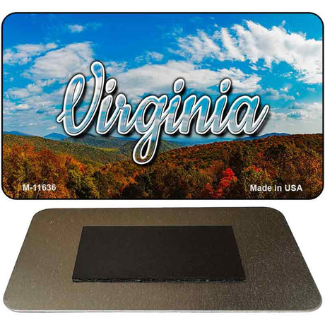 Virginia Mountain Range Magnet M-11636