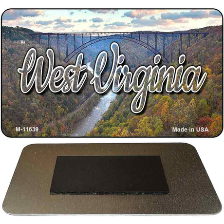 West Virginia River Bridge Magnet M-11639