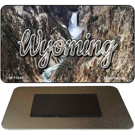 Wyoming Rocky Waterfall Magnet M-11641