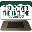 I Survived The Incline Colorado Novelty Metal Magnet M-11656