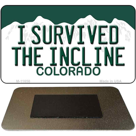 I Survived The Incline Colorado Novelty Metal Magnet M-11656