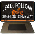 Lead Follow Novelty Metal Magnet M-11667