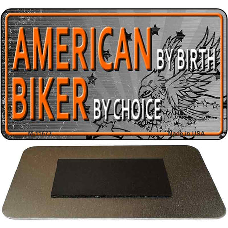 American Biker Novelty Metal Magnet M-11673