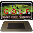 G.O.L.F. Novelty Metal Magnet M-11680