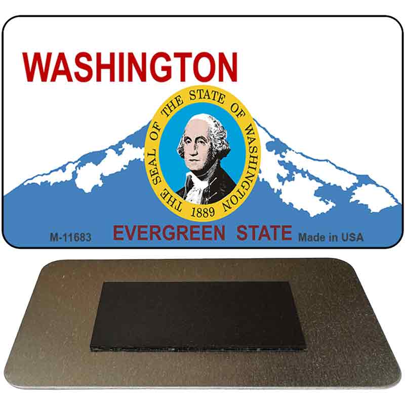 Washington State Seal Novelty Metal Magnet M-11683