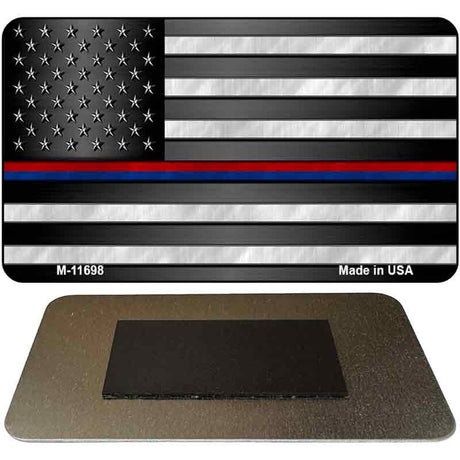 First Responder American Flag Novelty Metal Magnet M-11698