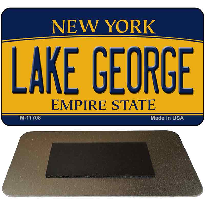 Lake George New York Novelty Metal Magnet M-11708