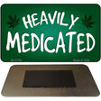 Heavily Medicated Novelty Metal Magnet M-11730