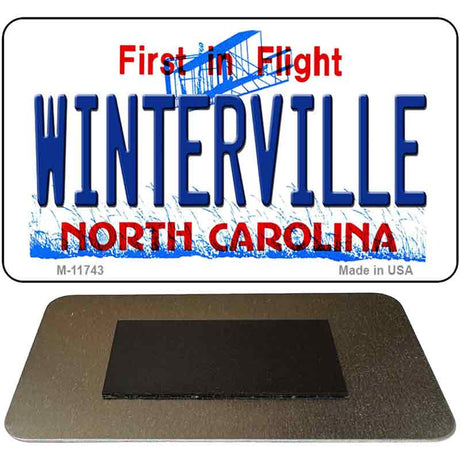 Winterville North Carolina Novelty Metal Magnet M-11743