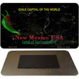 New Mexico Black Rusty Blank Novelty Magnet M-11755