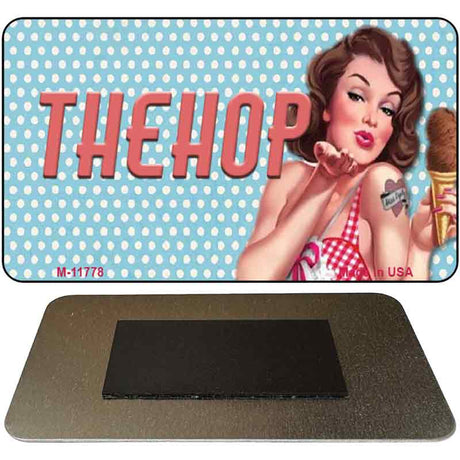 The Hop Vintage Pinup Novelty Metal Magnet M-11778