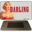 Darling Vintage Pinup Novelty Metal Magnet M-11779