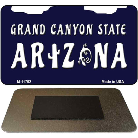 Arizona Blue Grand Canyon State Novelty Metal Magnet