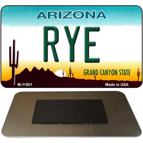 Arizona Rye Novelty Metal Magnet M-11801