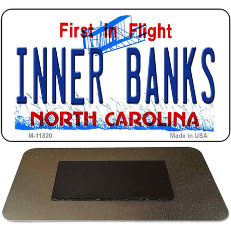 Inner Banks North Carolina Novelty Metal Magnet M-11820