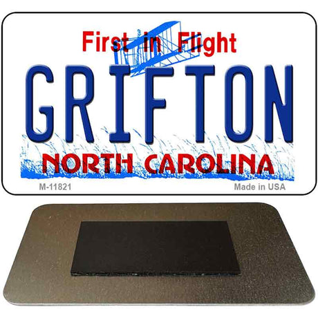 Grifton North Carolina Novelty Metal Magnet M-11821