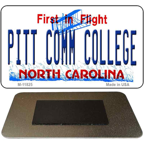 Pitt Comm College North Carolina Novelty Metal Magnet M-11825