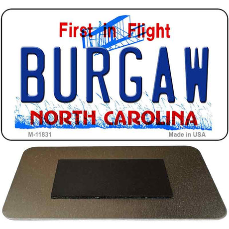 Burgaw North Carolina Novelty Metal Magnet M-11831